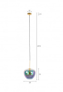 Deckenleuchte \'Bubble Blower\' M