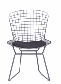 Stuhl \'Bertoia\' - Silber/Grau