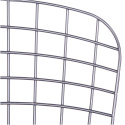 Stuhl \'Bertoia\' - Silber/Grau