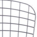 Stuhl \'Bertoia\' - Silber/Grau
