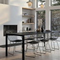Stuhl \'Bertoia\' - Silber/Grau