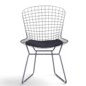 Stuhl \'Bertoia\' - Silber/Grau