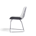 Stuhl \'Bertoia\' - Silber/Grau