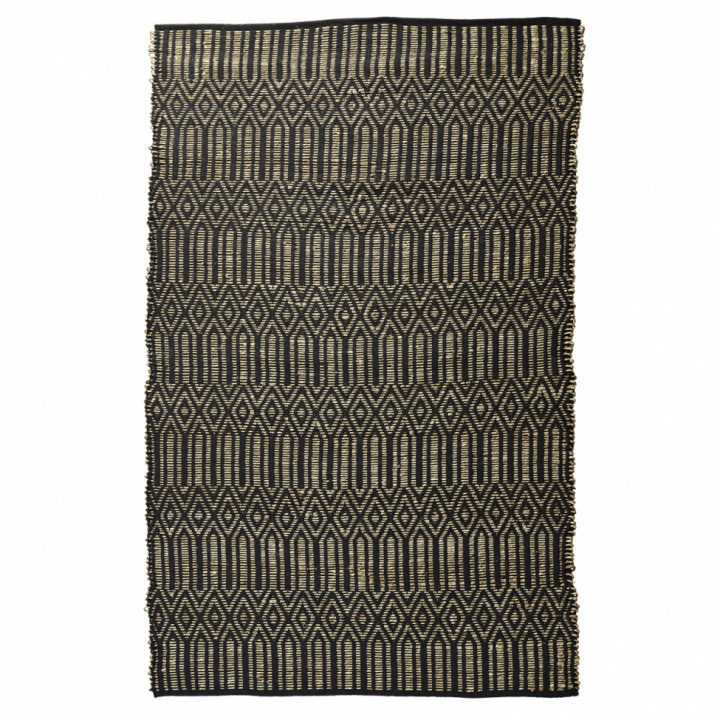 Teppich 'Seagrass Black' - 120x180 cm - Frau Stoltz