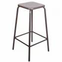 Hocker \'Oslo\' 76cm - Stahl