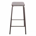 Hocker \'Oslo\' 76cm - Stahl