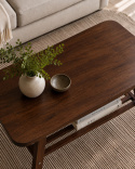 Couchtisch \'Créme\'- Walnut