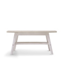 Couchtisch \'Créme\'- Weiß pigmentiert