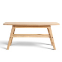 Couchtisch \'Créme\'- Weiß pigmentiert