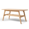 Couchtisch \'Créme\'- Weiß pigmentiert
