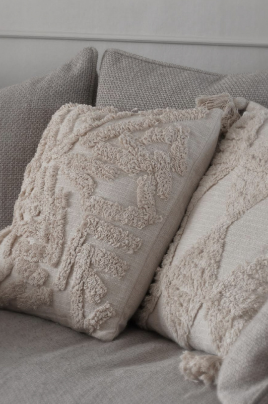 Dekoratives Kissen - Beige 45x45