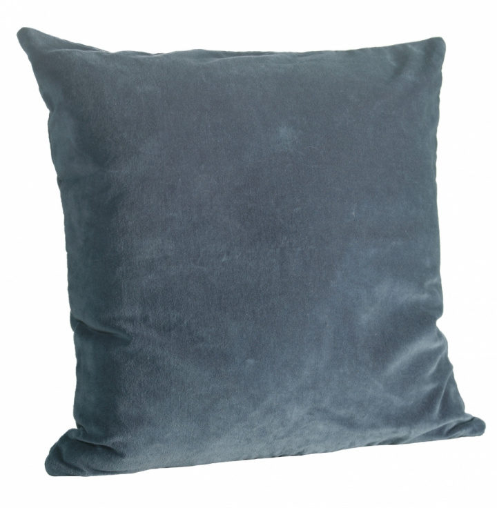 Kissenbezug 'Velvet' - Taubenblau - Frau Stoltz
