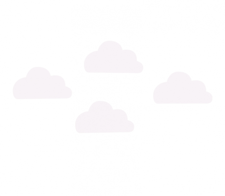 Vx{2030}ggdekor - Vita Moln 30 st in der Gruppe bei Reforma (Cloud-white-31)