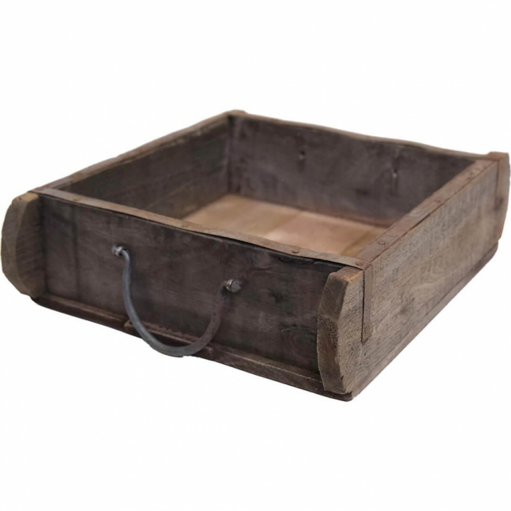 Box \'Avil\' aus recyceltem Holz in der Gruppe VINTAGE / Verwahrung / Schubladen & Krbe bei Reforma (D16396)