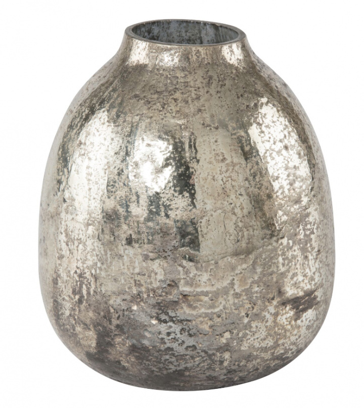 Vas \'Rusted\' 2 - Silber in der Gruppe DEKORATION / Dekoration / Vasen bei Reforma (D21830124)