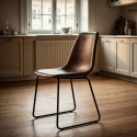 Stuhl \'Retro\' - Braun