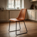 Stuhl \'Retro\' - Braun