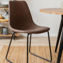 Stuhl \'Retro\' - Braun