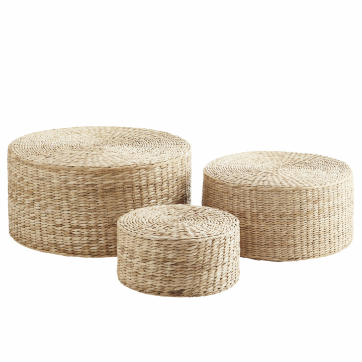 Puffar \'Rush\' 3 Seen-Nature in der Gruppe Möbel / Sofas / Poufs und Fußhocker bei Reforma (EG19-294N)