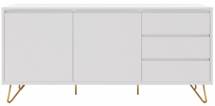 Sideboard 'Elle' - Wei / Kupfer