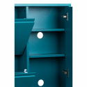 Schuhschrank \'Elle\' - Grün/Kupfer
