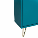 Schuhschrank \'Elle\' - Grün/Kupfer