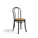Stuhl \'Bistro\' - Rattan/Schwarz