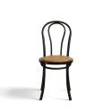 Stuhl \'Bistro\' - Rattan/Schwarz