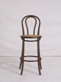 Stuhl \'Bistro\' – Braune Eiche/Beige