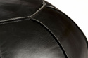 Sitzpuff \'Casablanca\' - Schwarz / Leder