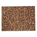 Teppich \'Orlando\' - Recyceltes Leder Multi 240x280cm
