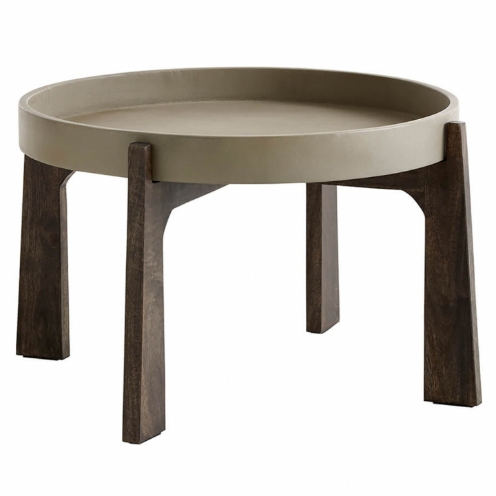 Couchtisch 'Moskau' -Grau / Braun