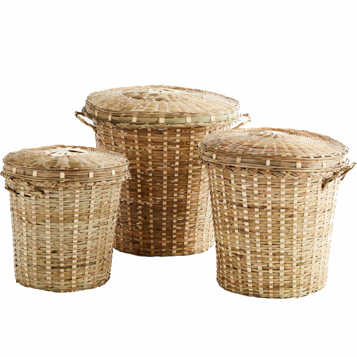 Körbe 3 Stück - Bambus