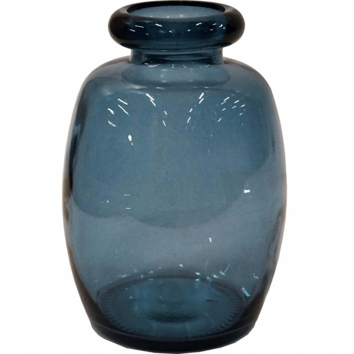 Glasvase \'Shape\' - Blau in der Gruppe Einrichtung / Dekoration / Vasen bei Reforma (G1674)