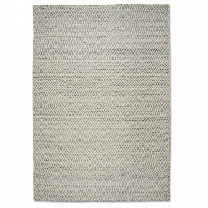Teppich 'Gnseauge' 250x350 cm - Grau / Wei