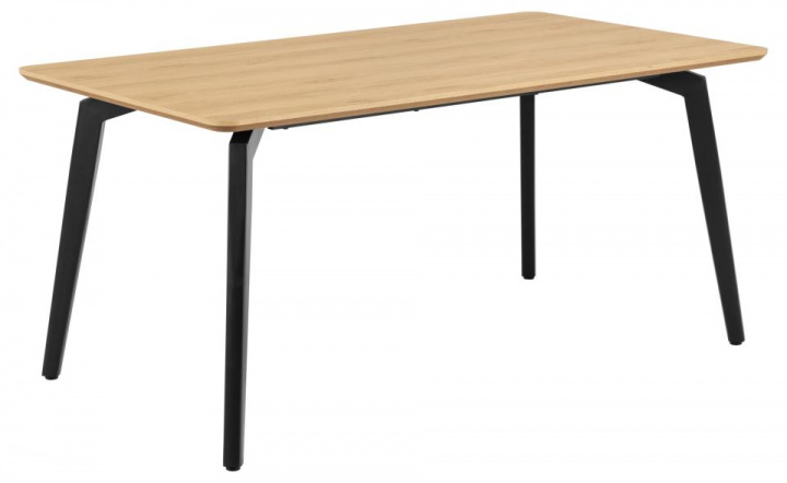 Esstisch \'Cadiz\' 160x90cm - Natur/Schwarz in der Gruppe Möbel / Tische / Esstisch bei Reforma (H000024380)