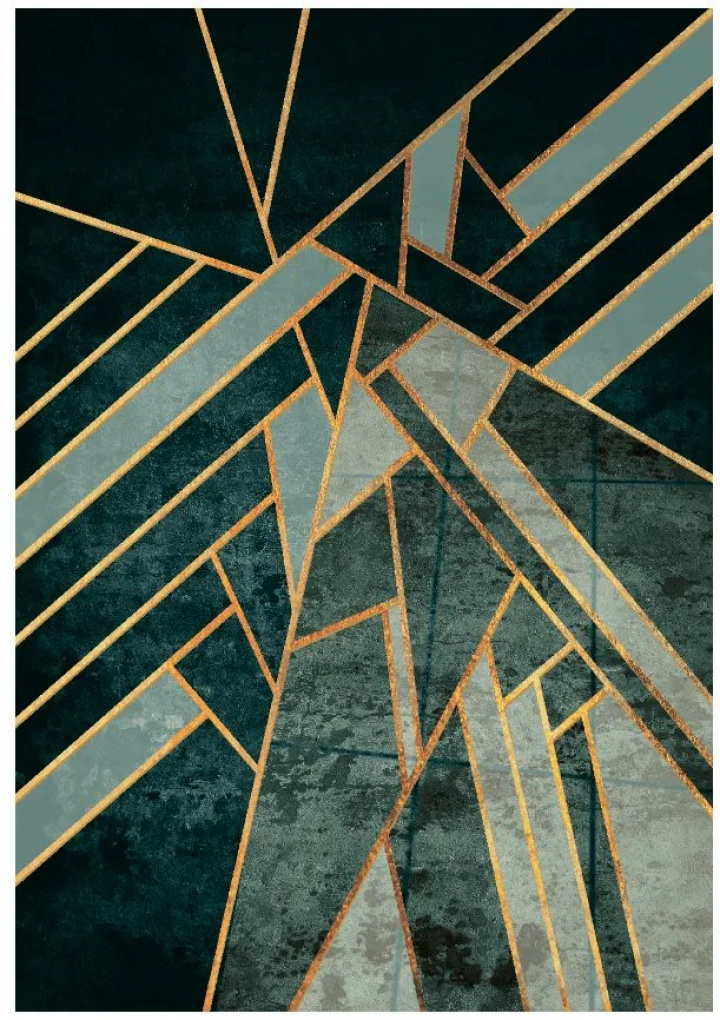 Wilton-Teppich \'Amasra\'– Grün in der Gruppe Einrichtung / Teppiche / Gewebte Teppiche bei Reforma (H100002)