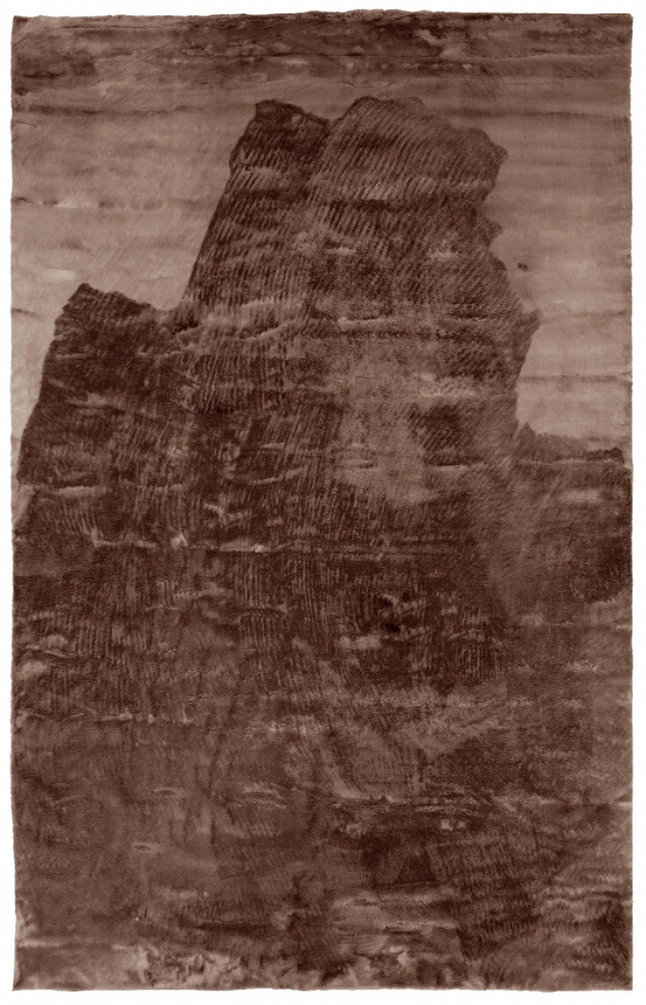 Hochflorteppich \'Aranga Super Soft\' - Dunkelbraun in der Gruppe Einrichtung / Teppiche / Kurzflor Teppiche bei Reforma (H100011)