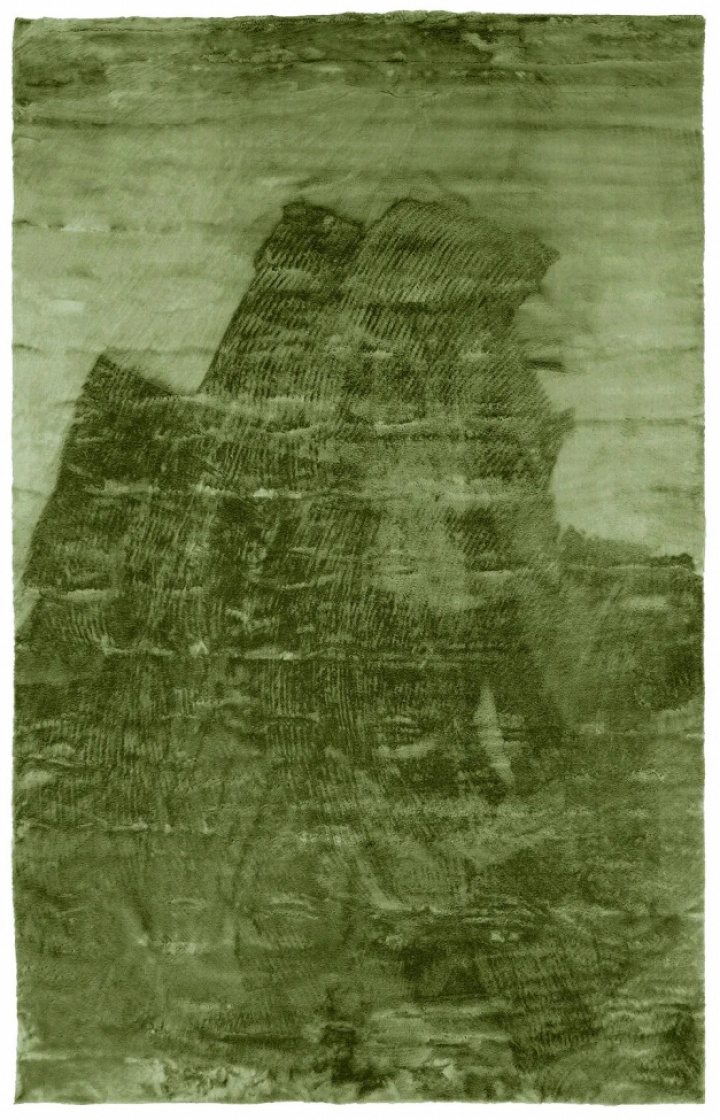 Hochflorteppich \'Aranga Super Soft\' - Oliv in der Gruppe Einrichtung / Teppiche / Kurzflor Teppiche bei Reforma (H100012)