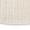 Runder Teppich \'Devon\' - Cremefarben