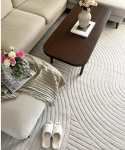 Hochflor-Teppich \'Shaggy Indoor-Outdoor\' - Cream