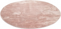 Runder Teppich \'Aranga Super Soft Fur\' - Rosa
