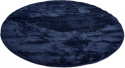 Runder Teppich \'Aranga Super Soft\' - Dunkelblau