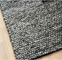 Wollteppich \'Avafors Wool Bubble\' - Grau