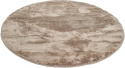 Runder Teppich \'Aranga Super Soft Fur\' – Braun