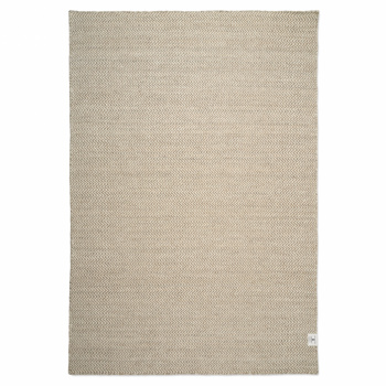 Teppich \'Herringbone\' 170x230 cm - Natur / Wei