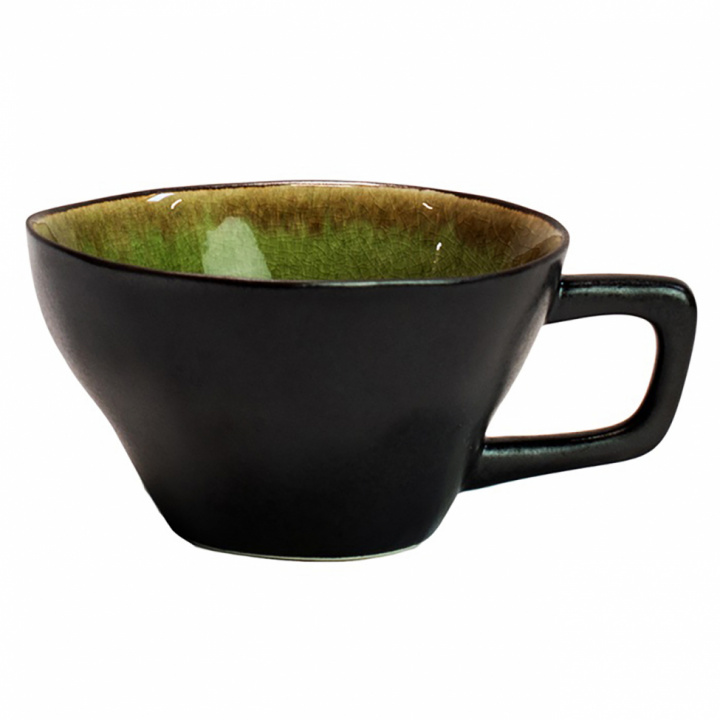 Tasse 'Crackled' - Grün