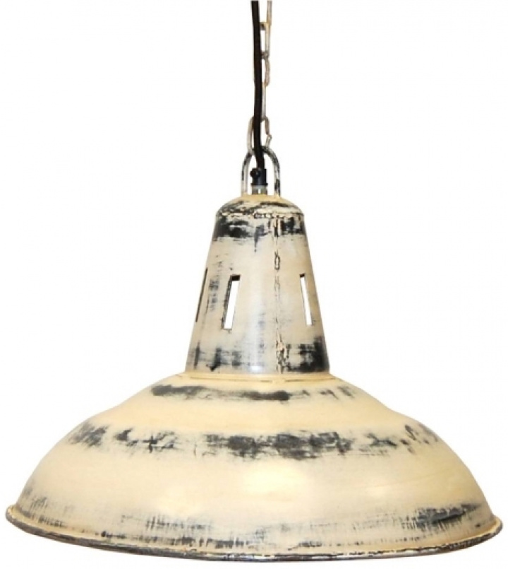 Industrielampe Vintage - wei patiniert in der Gruppe VINTAGE / Lampen / Deckenleuchten bei Reforma (INDS-201)