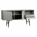 TV-Bank \'Creme\' - Grau