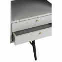 TV-Bank \'Creme\' - Grau